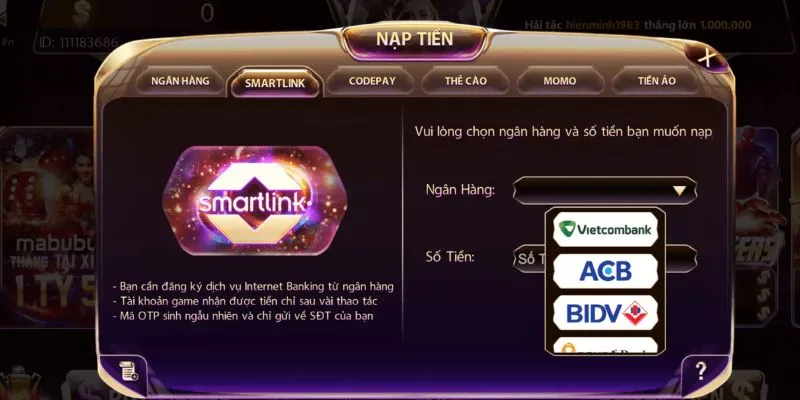 Cá cược trực tiếp đa dạng, từ cá cược thể thao, casino trực tuyến đến game trực tuyến.