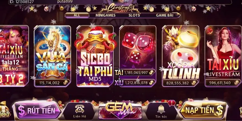 Casino trực tuyến lớn mạnh đến từ nhà cái Gemwin